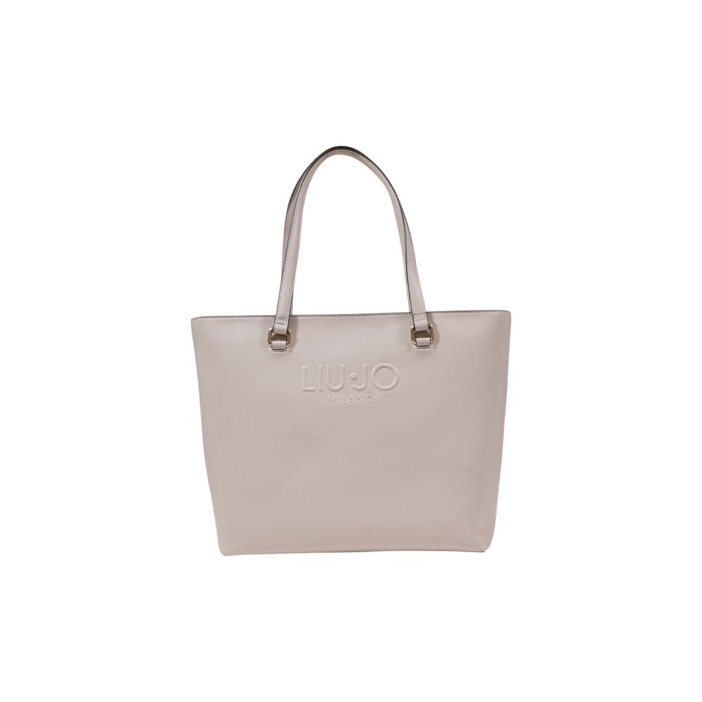 Pink Polyethylene Handbag