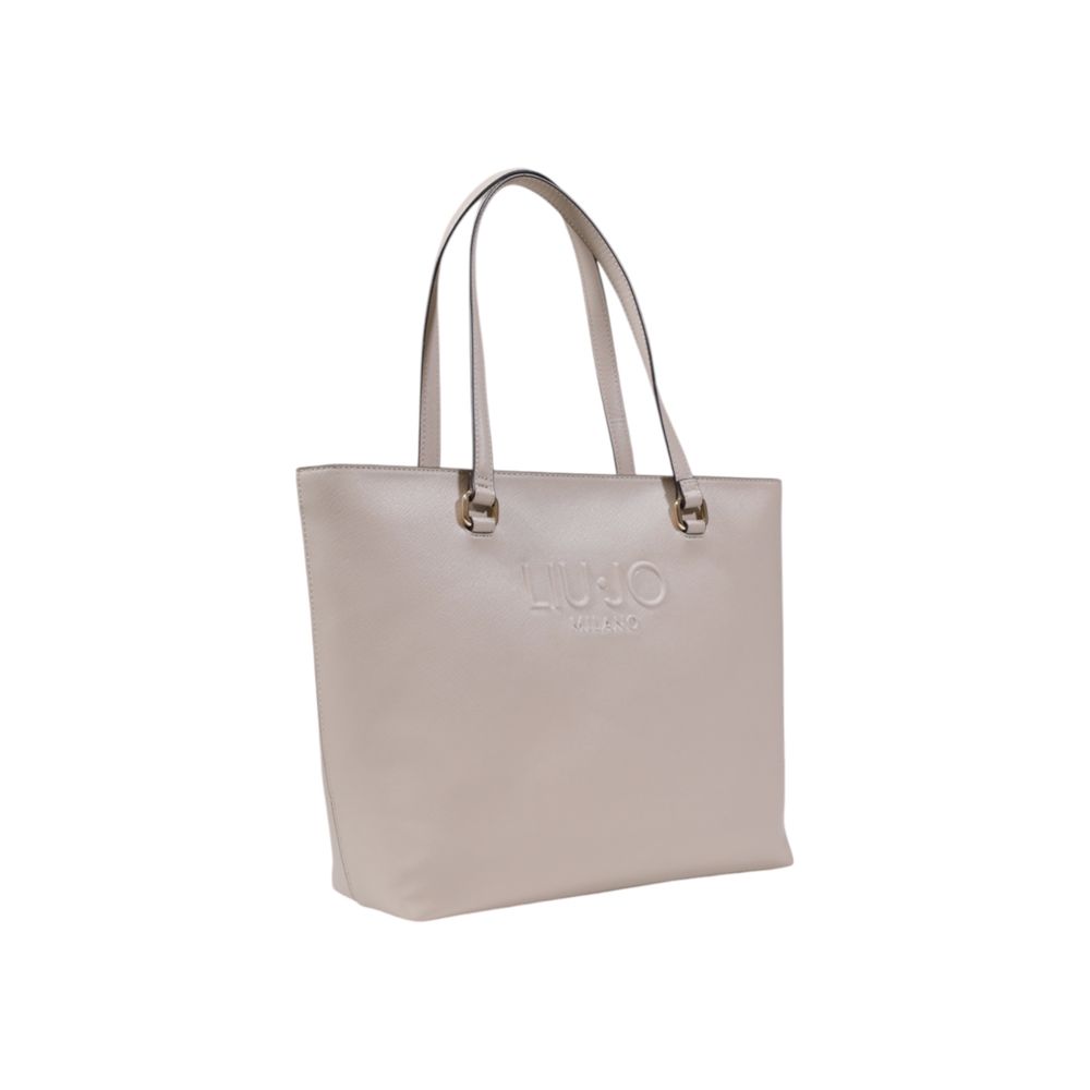 Pink Polyethylene Handbag
