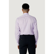 Purple Cotton Dress Shirt