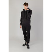 Black Cotton Hoody