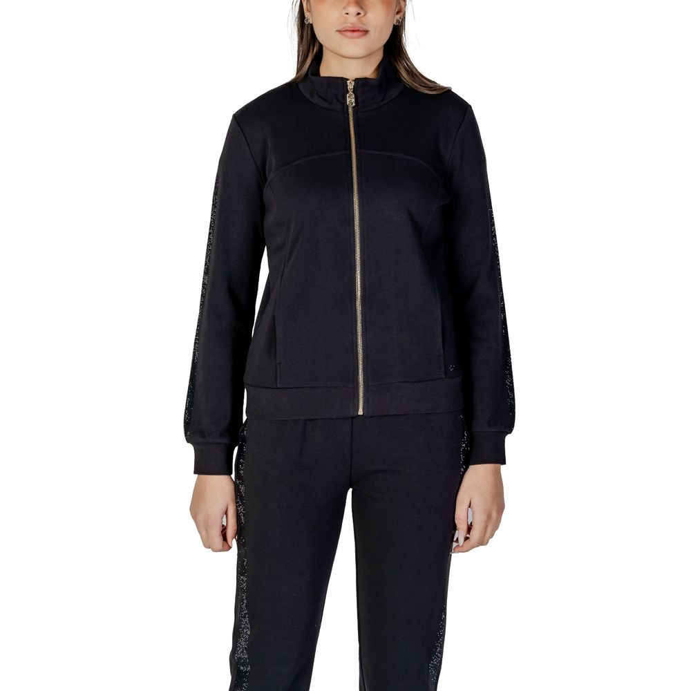 Black Cotton Sweater