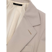 Beige Wool Suit & Blazer