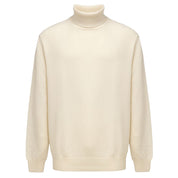 White Cashmere Turtleneck