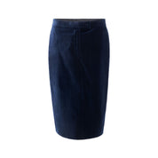 Blue Cotton Skirt