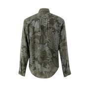 Green Lyocell Pattern Shirt