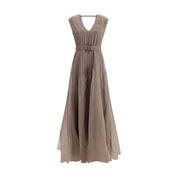 Silk Long Dress