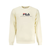 Beige Cotton Men Sweater