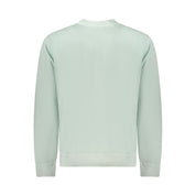 Green Cotton Men Sweater