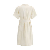Belted Trench Dress
