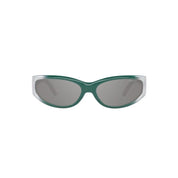 Green Resin Sunglasses