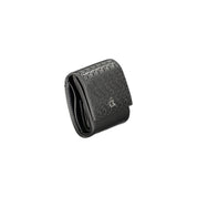 Black Polyester Women Wallet