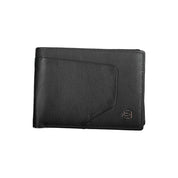Black Leather Men Wallet