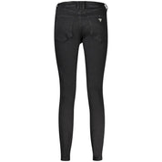 Black Cotton Jeans & Pant