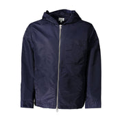 Blue Nylon Men's Jacket