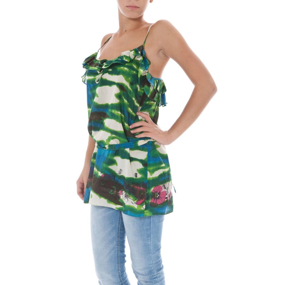 Green Cotton Unisex Tank