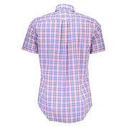 Pink Cotton Men Shirt