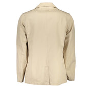 Beige Cotton Jacket