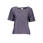 Blue Cotton Unisex T-Shirt