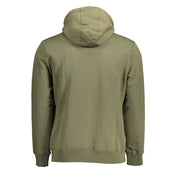 Green Cotton Men Sweater