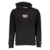 Black Cotton Men Sweater