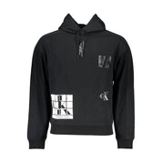 Black Cotton Men Sweater