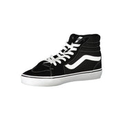 Black Polyester Sneaker