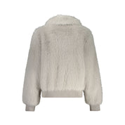 Grigio Polyester Women Jacket