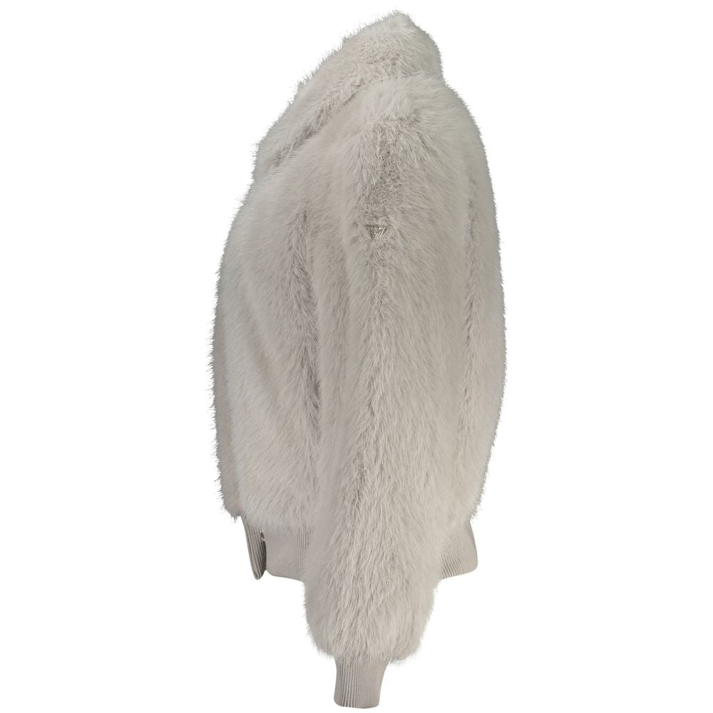 Grigio Polyester Women Jacket