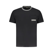 Black Cotton T-Shirt