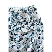 White Polyester Men's Swim Short