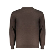 Marrone Wool Men Sweater