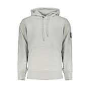 Gray Cotton Men Sweater