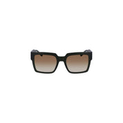 Brown Plastic Women Sunglass
