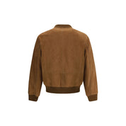 Suede Bomber Jacket
