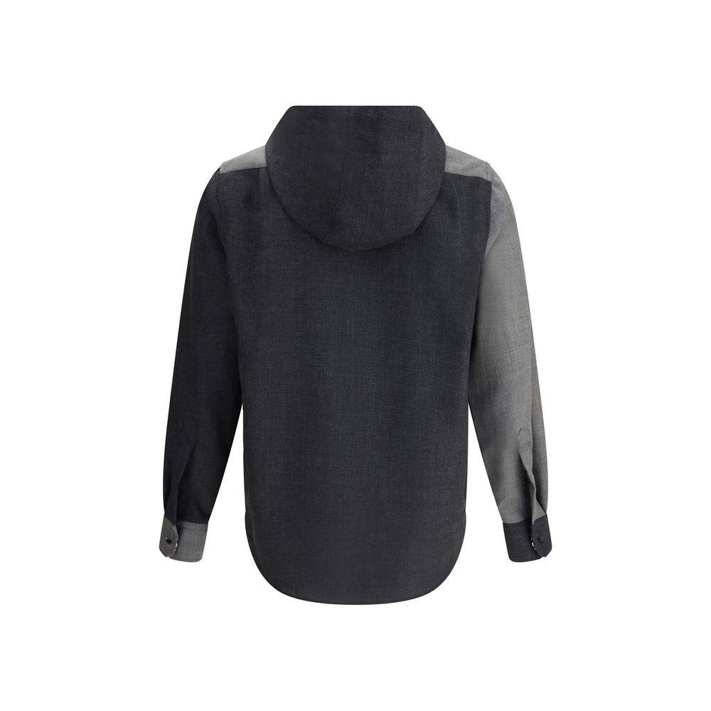 Gray Wool Jackets And Coat