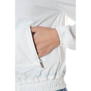 White Cotton Women Jacket