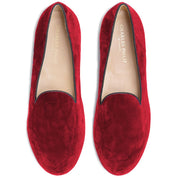 Red Velvet Loafer