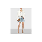 Blue Cotton Short