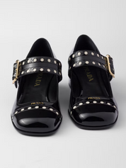 Black Patent leather Mary Jane pumps