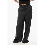 Silk Wide Leg Pants
