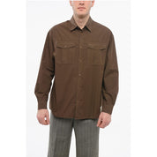 EMPORIO Popeline Cotton Saharan Shirt