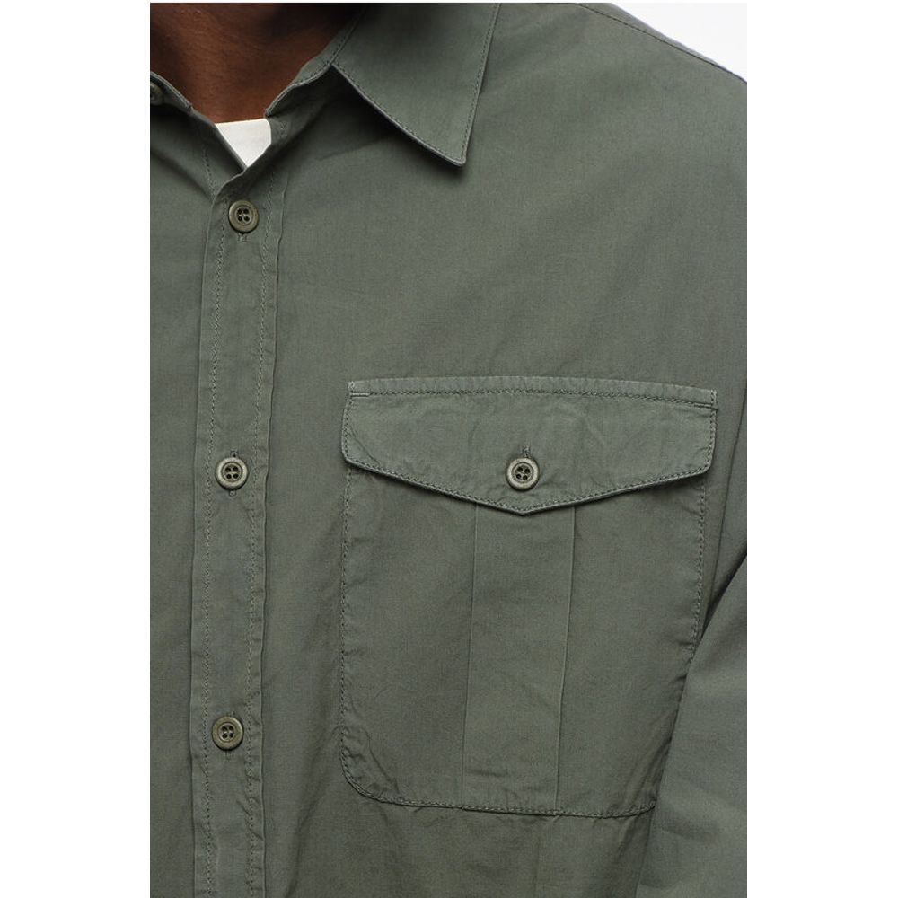 EMPORIO Popeline Cotton Saharan Shirt