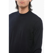 EMPORIO Virgin Wool Crew Neck Sweater