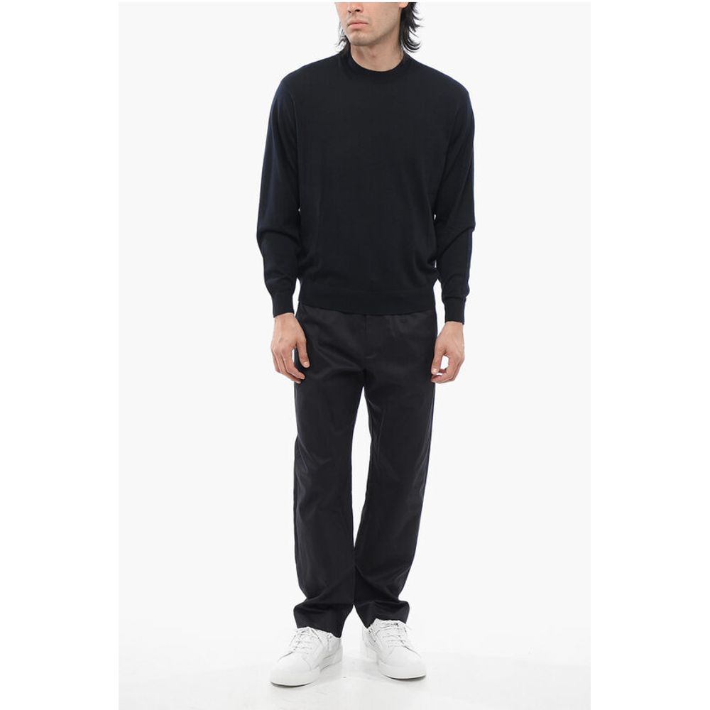 EMPORIO Virgin Wool Crew Neck Sweater