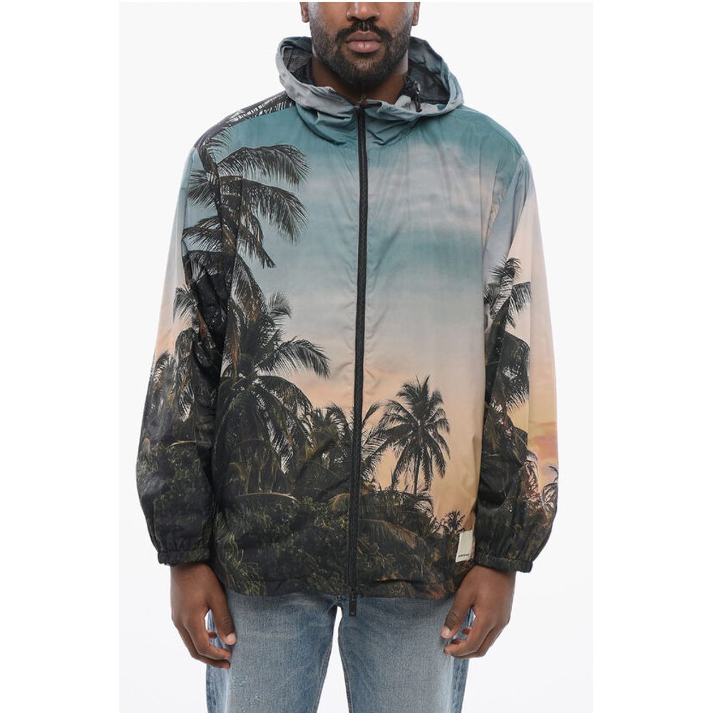 EMPORIO Hooded PALM Windbreaker