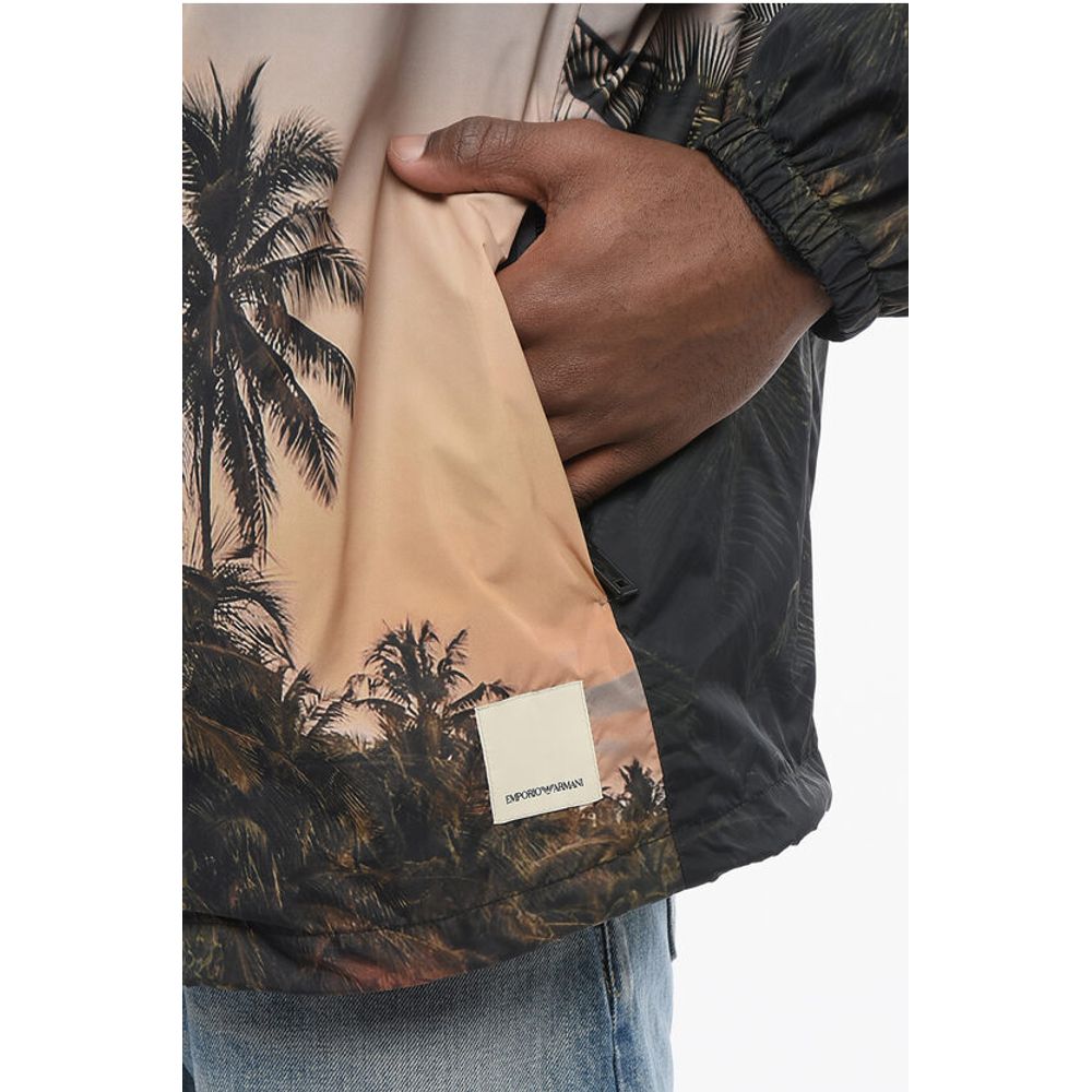 EMPORIO Hooded PALM Windbreaker