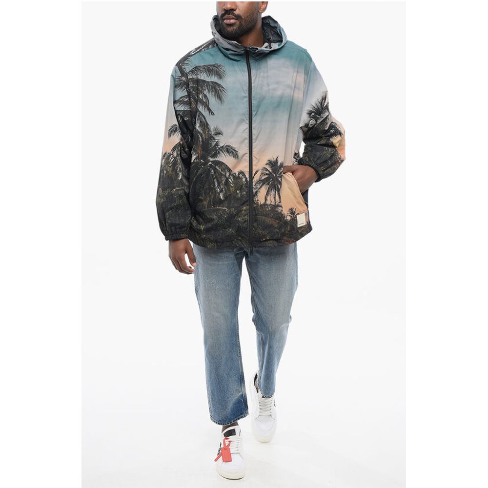 EMPORIO Hooded PALM Windbreaker