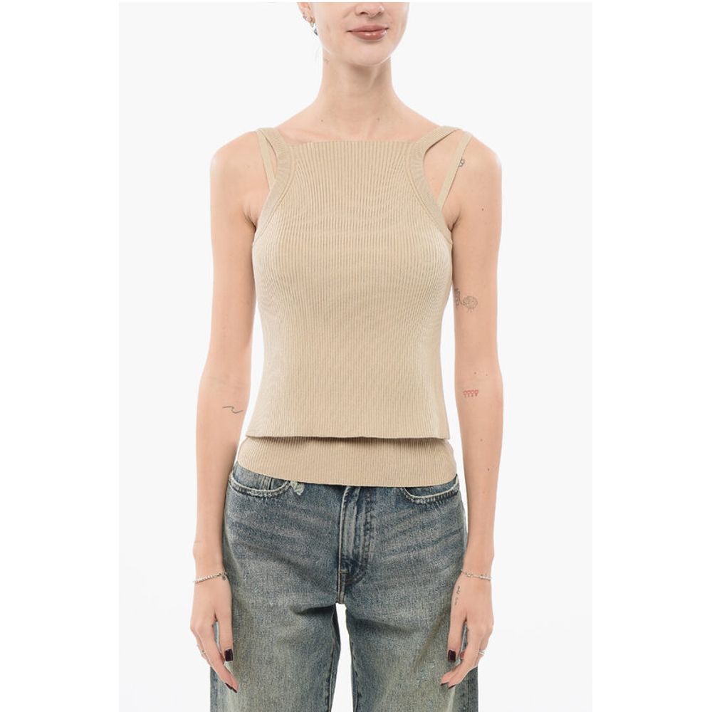 EMPORIO Knit Layered Top