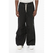 EMPORIO Loose Fit Pants with Drawstringed Ankle