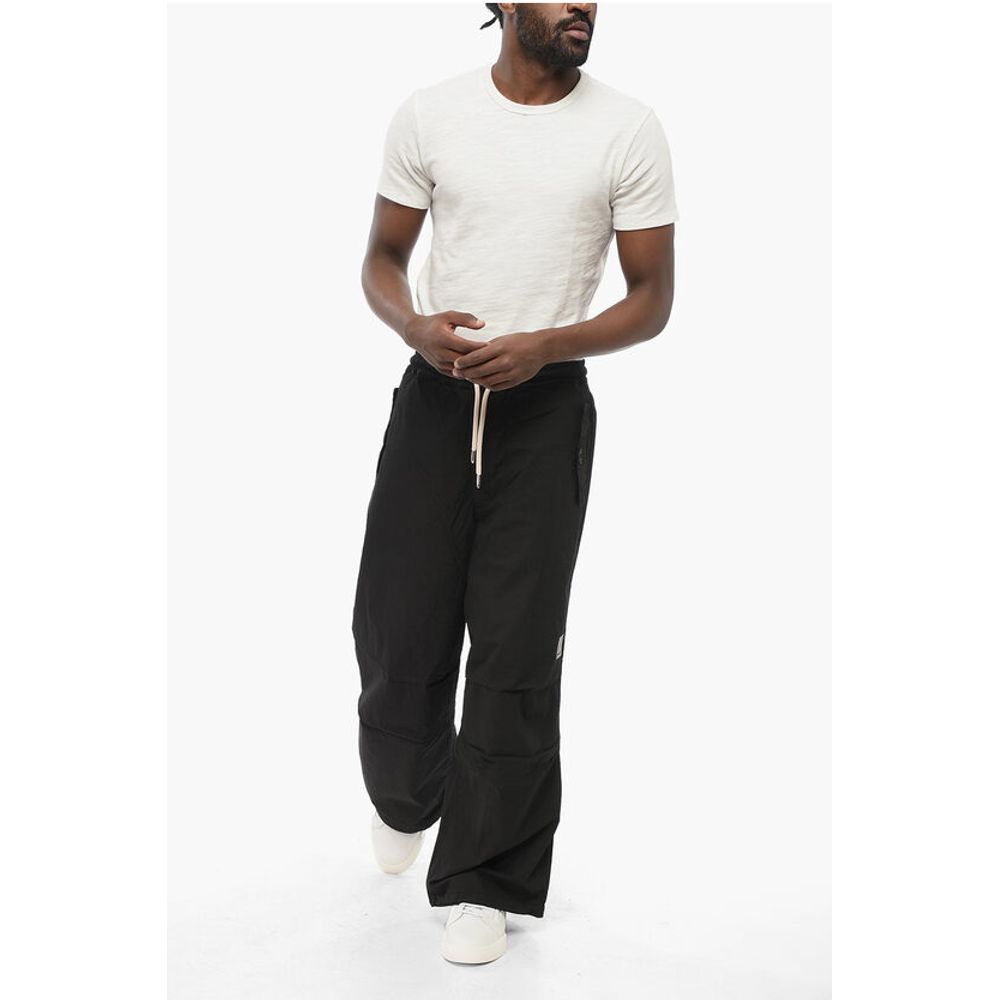 EMPORIO Loose Fit Pants with Drawstringed Ankle